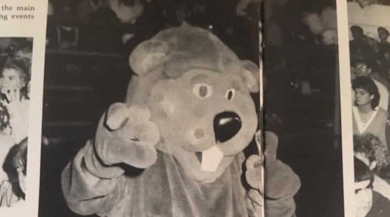 Beavercreek High School class of 1992 grad and New York Times best-selling author Aimee Nezhukumatathil was one of the first female Bucky mascots for her school's sports teams.