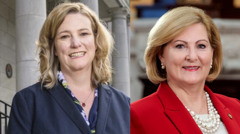 Nan Whaley and Teresa Fedor