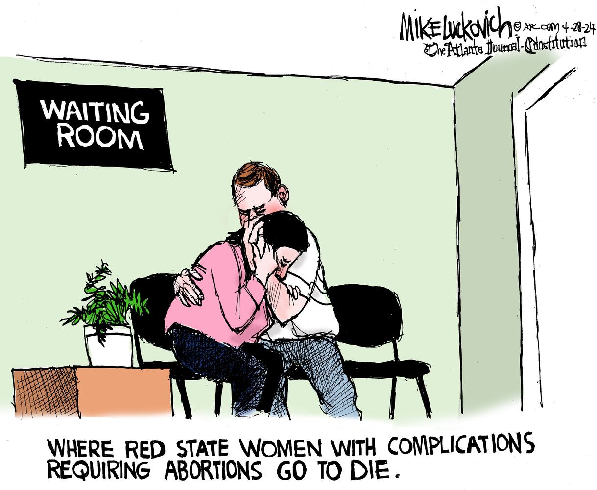 CARTOONS: Mike Luckovich, April 29, 2024