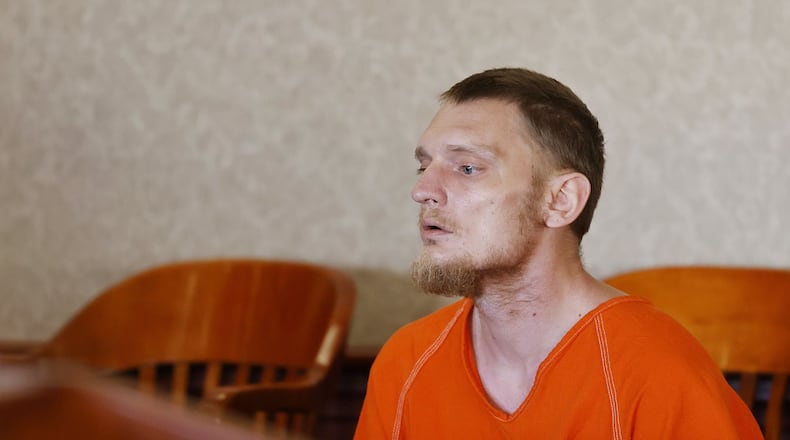 Deric McPherson was arraigned Wednesday in Butler County Common Pleas Court on charges of gross sexual imposition and abduction for allegedly grabbing and assaulting a Hamilton girl. NICK GRAHAM/Staff