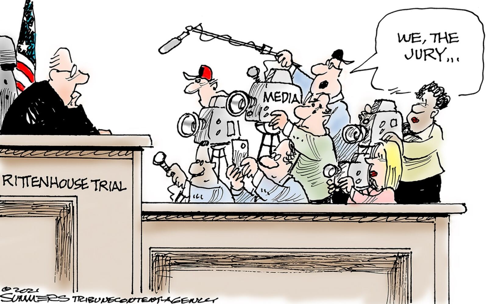 WEEK IN CARTOONS: Rittenhouse trial, Big Bird and more
