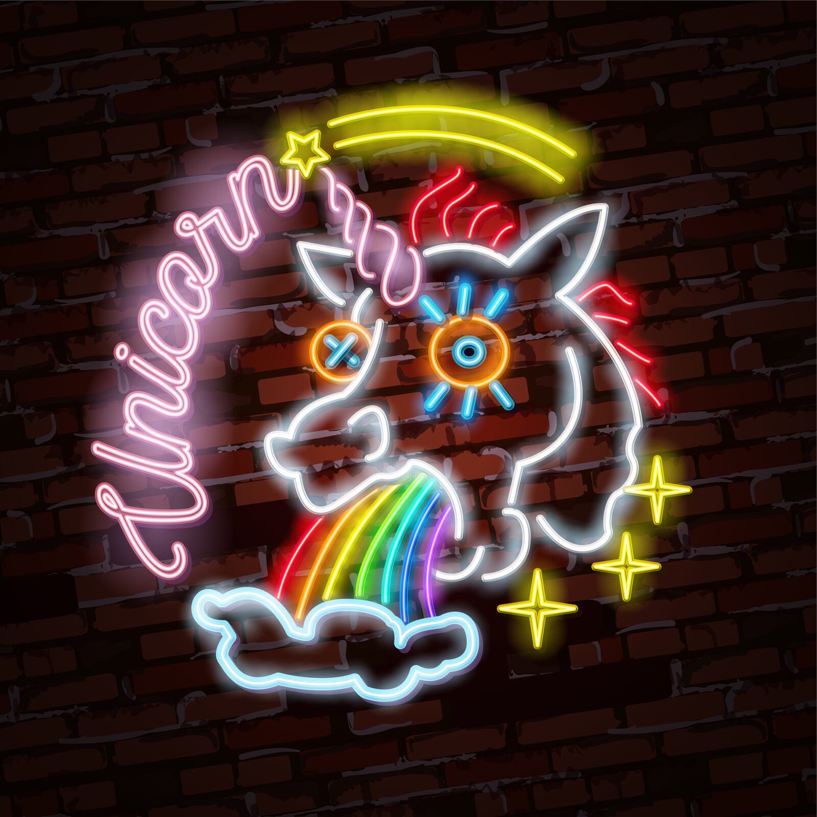 This photo is not from the Unicorn Restaurant and Lounge, but we can image.