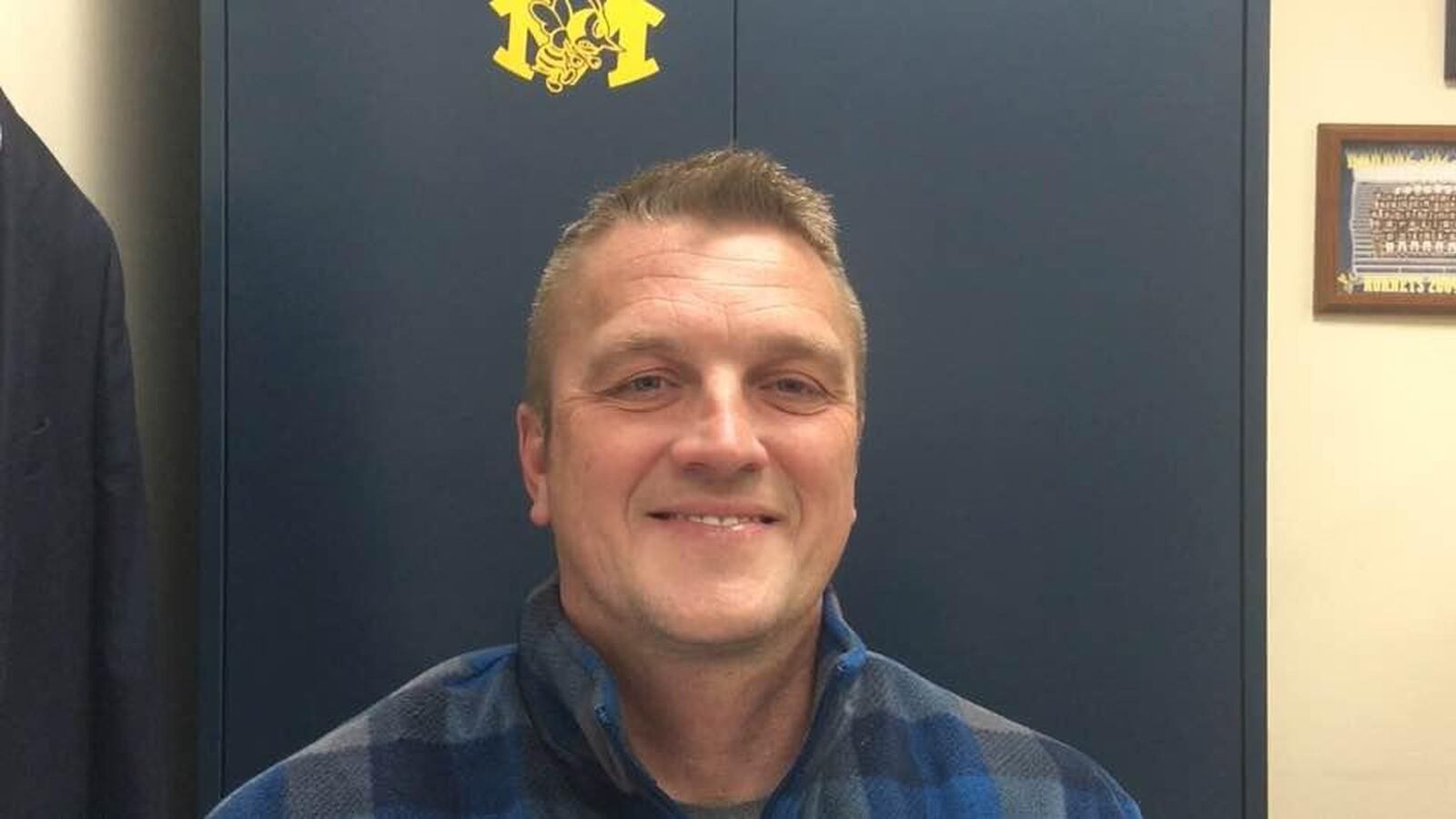 Barak Faulk was approved as Monroe’s head football coach in January, but resigned in May and will be coaching at Mason in the upcoming season. RICK CASSANO/STAFF
