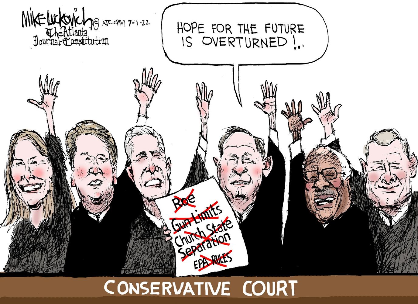 WEEK IN CARTOONS: Supreme Court decisions, Jan. 6 hearings and more