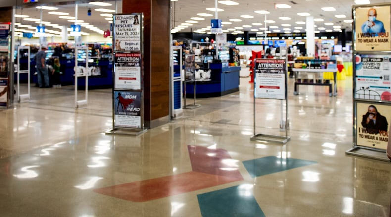 Effecting May 1, 2021 DoD civilian employees are able to shop at the base exchange, use Army & Air Force Exchange services such as the barbershop and salon, and use the AAFES online Mall. However, civilians may not purchase alcohol, tobacco or military clothing uniform items. (U.S. Air Force photo by Wesley Farnsworth)