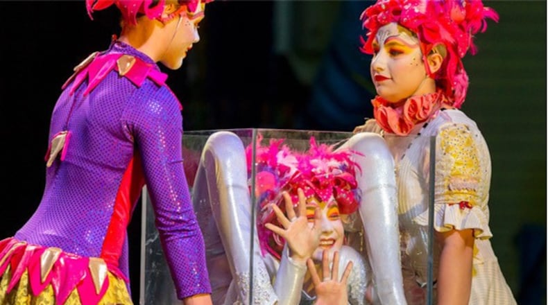 Le Petite Cirque will perform Dec. 3 at the Arbogast Center in Troy. CONTRIBUTED