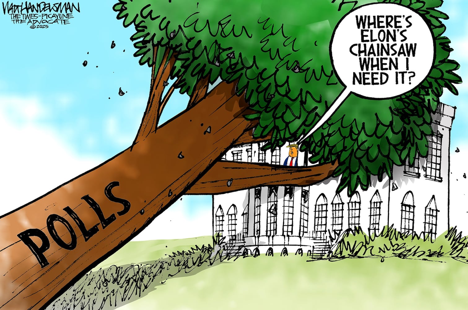 CARTOONS: Walt Handelsman, May 7, 2025
