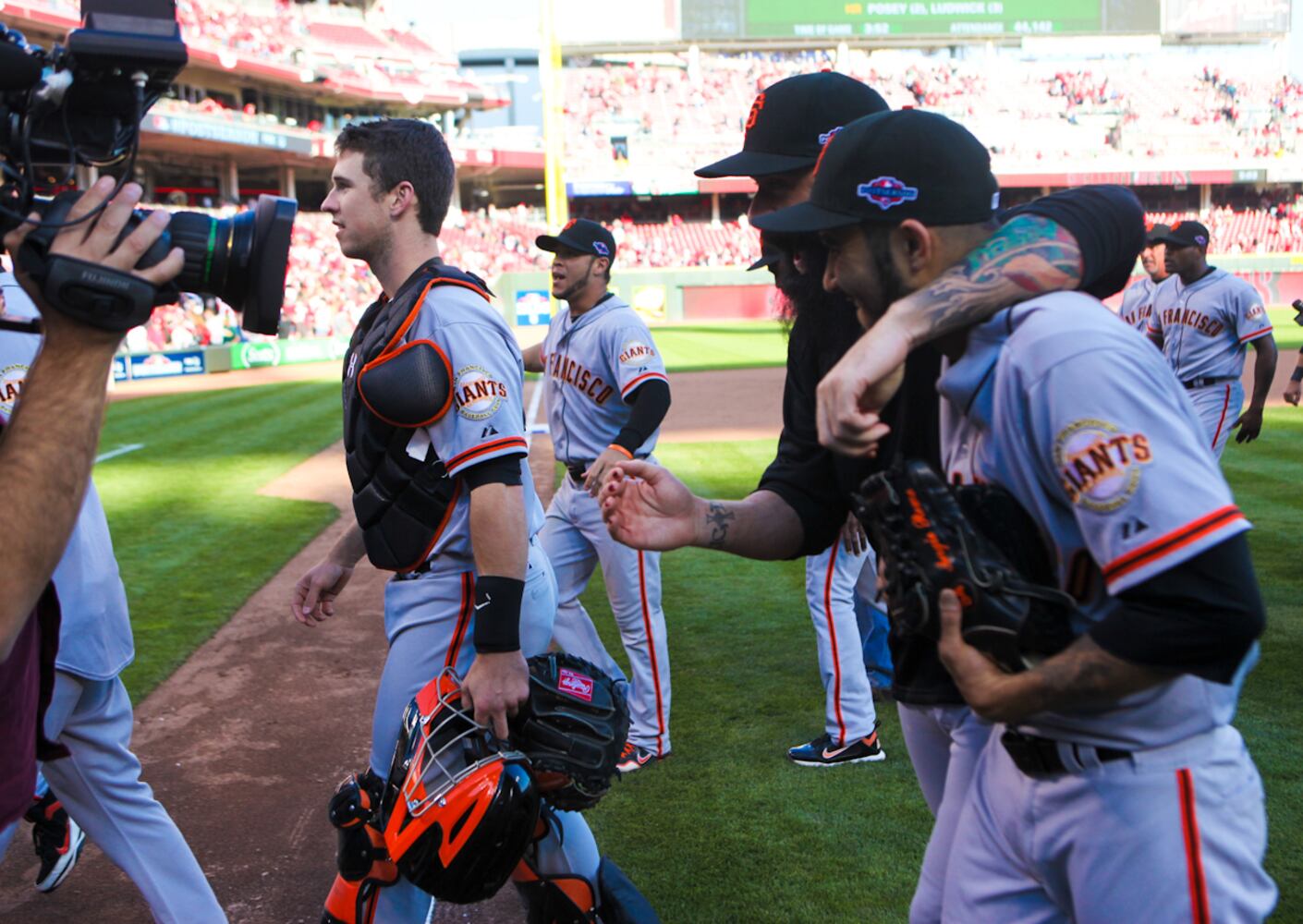 Reds vs Giants 2012 NLDS