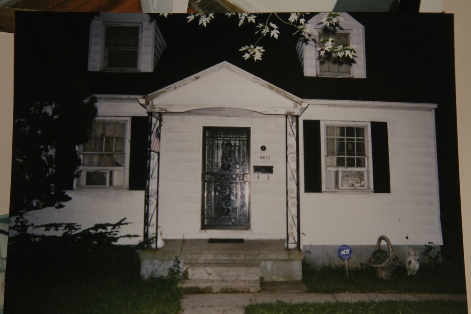 Lillie Oglesby’s house at 4612 Genesee Ave. in Dayton. BYRON STIRSMAN/PHOTO.