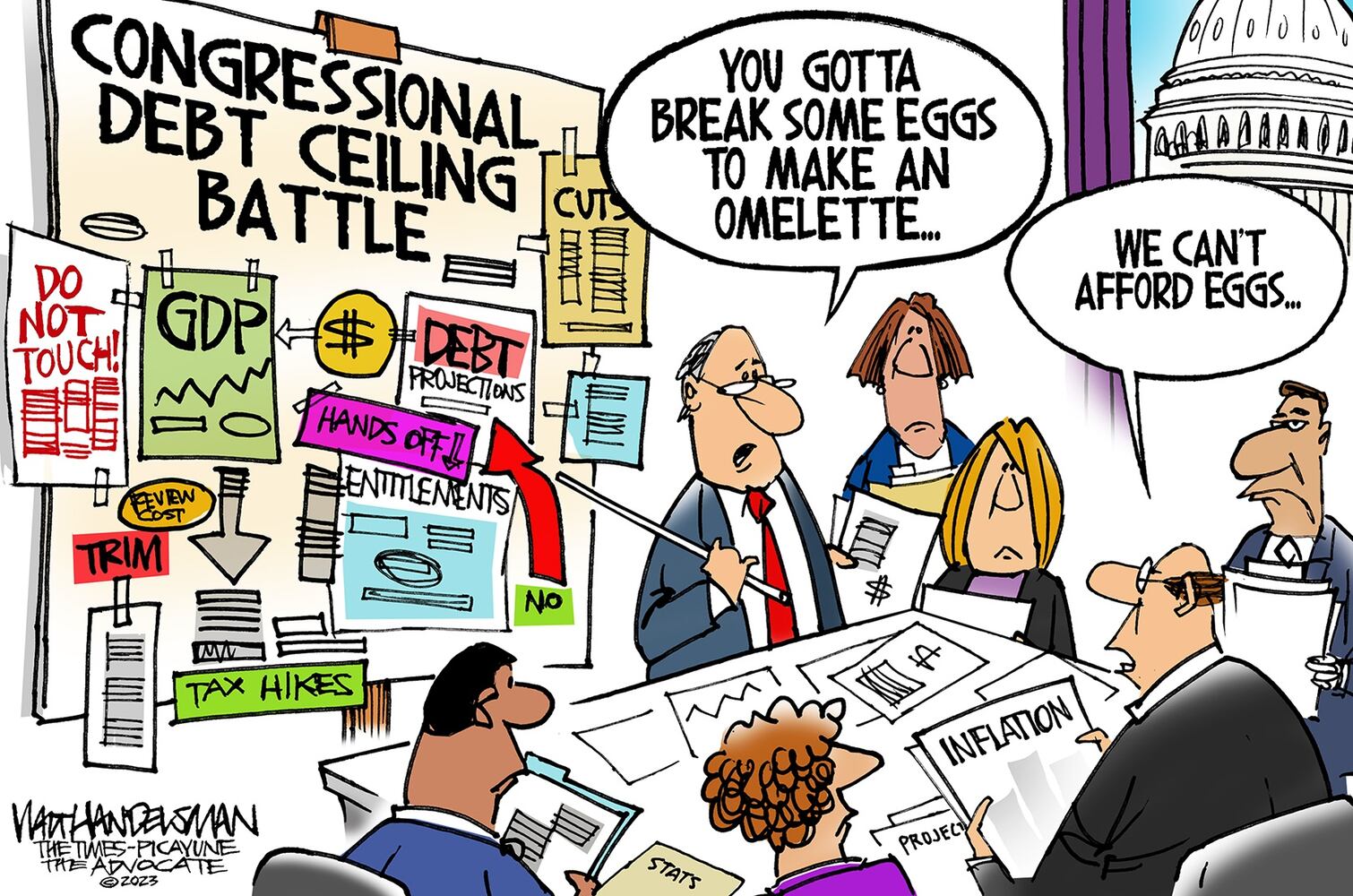 WEEK IN CARTOONS: Debt ceiling, classified documents and more
