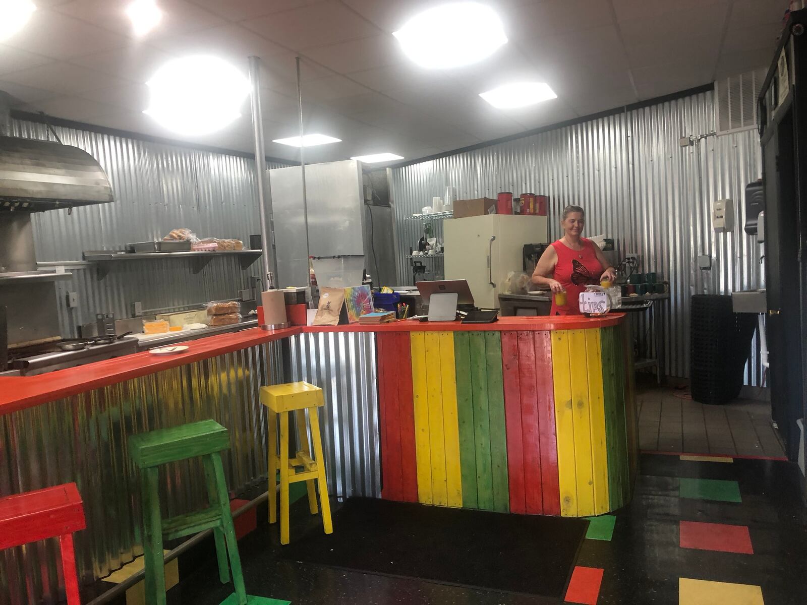 Stoney's Munchie Bat is open at 1829 E. Fifth St. in Dayton. Co-owner Teresa Seiber is pictured.