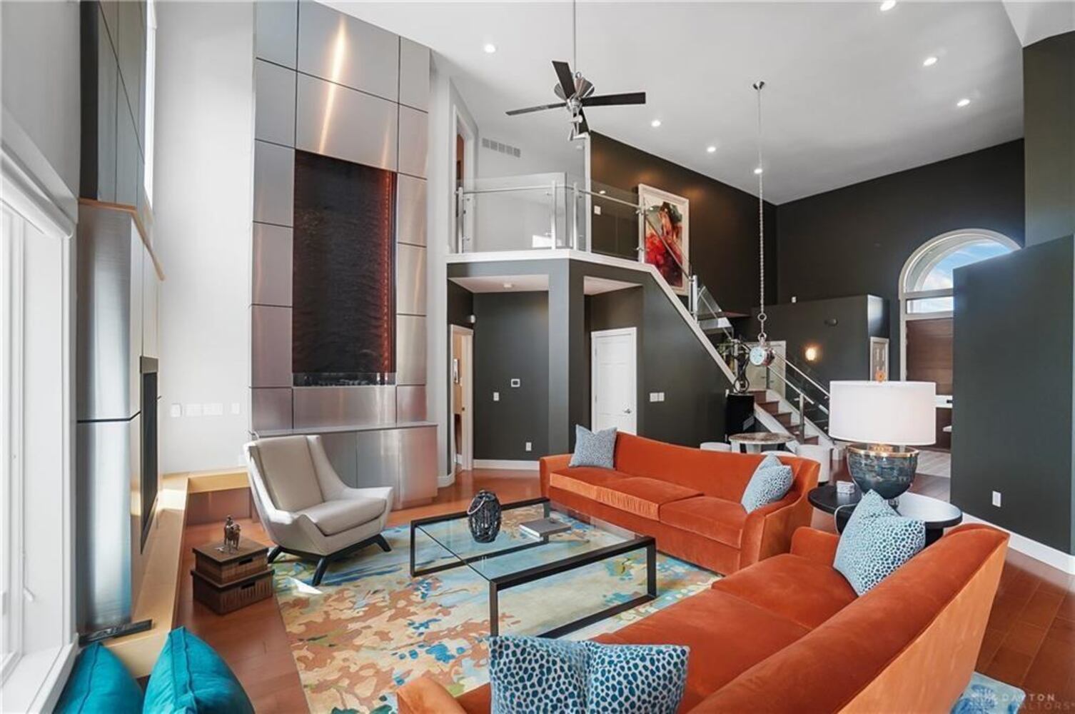 PHOTOS: Spectacular $1.8M luxury home on market with pool, golf simulator