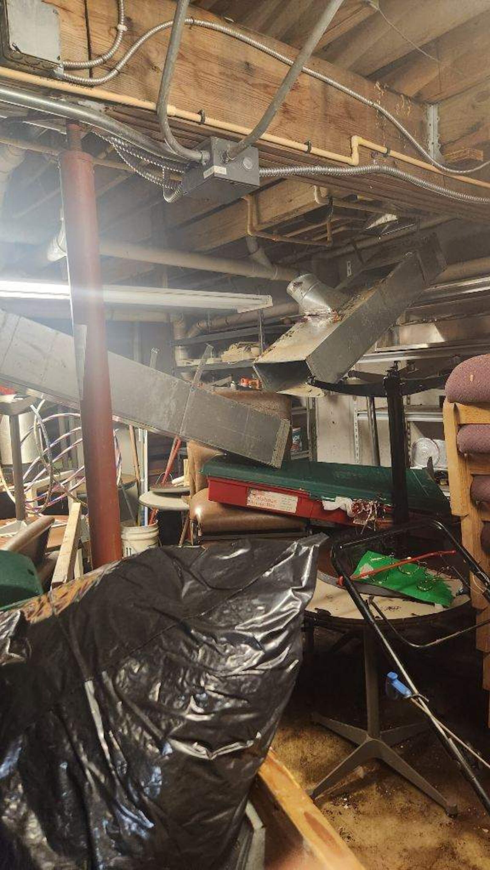 The Dream Center, 834 Yankee Road, Middletown, suffered major damage when a water pipe busted on Christmas night. Deborah Patterson, executive director, said the damage is covered by insurance and she hopes to make the necessary repairs to reopen the soup kitchen. SUBMITTED PHOTO