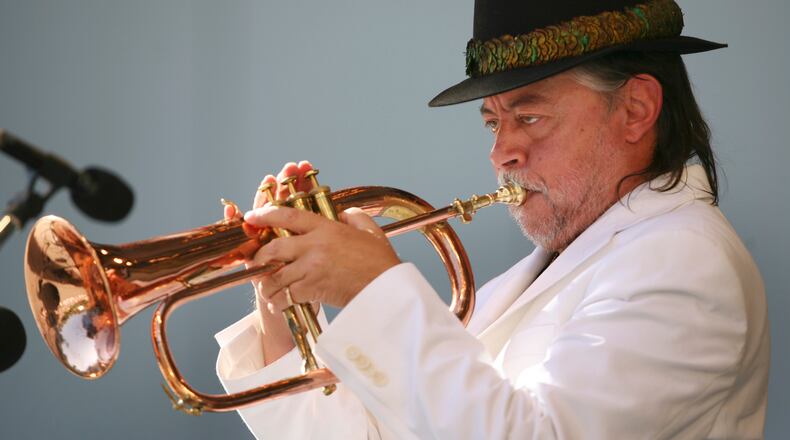 FILE - In this June 18, 2006 file photo, Chuck Mangione performs during the Playboy Jazz Festival in Los Angeles, Calif. (AP Photo/Lucas Jackson, file)