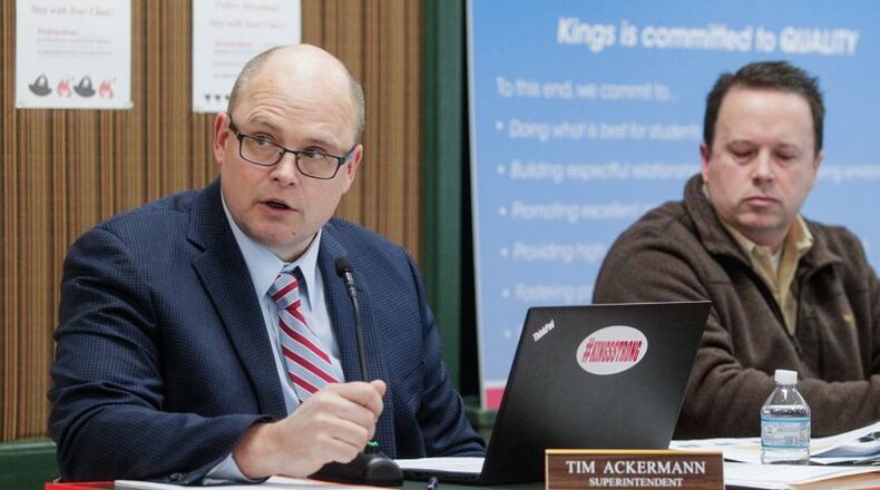 Raw video for TV from Kings Bd mtg.