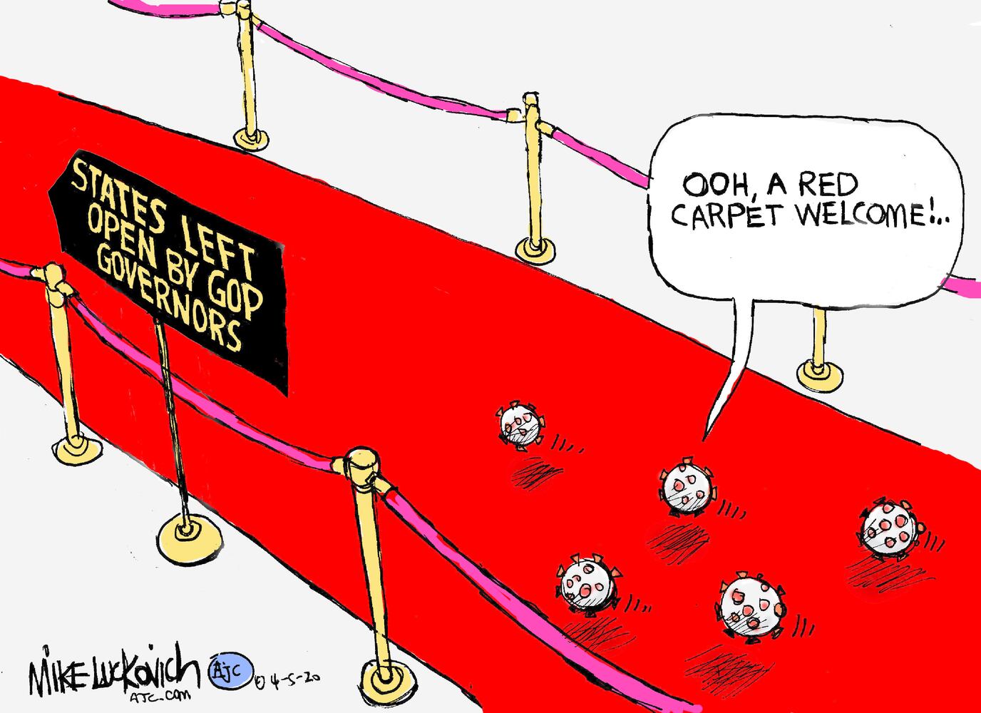 Week in cartoons: Essential business, stimulus checks and more