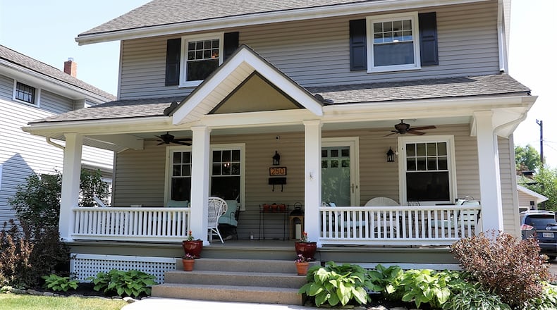 On the market for $449,000, the 1920s home in Oakwood has about 2,144 square feet of living space. Contributed photos by Kathy Tyler