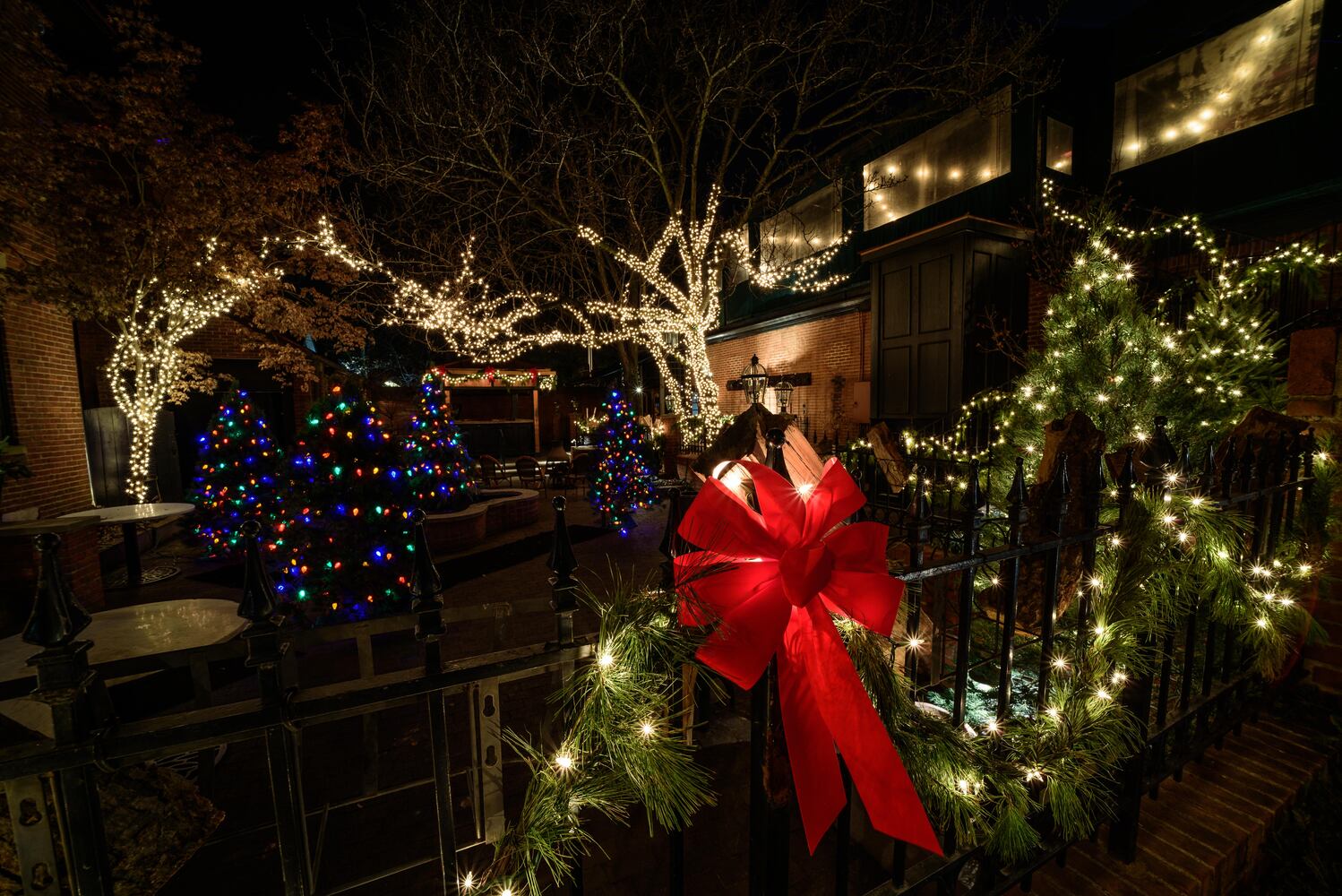 PHOTOS: Take a look at Columbus’ historic German Village all decked out for the holidays