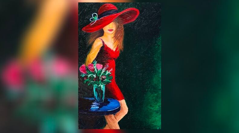 Emily von Stuckrad-Smolinski won the 5th Annual "Art in the City" contest for her oil painting entitled "Quarantine." CONTRIBUTED