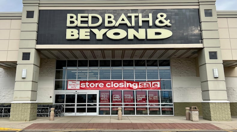 Bed Bath & Beyond in Huber Heights will soon close permanently. AIMEE HANCOCK/STAFF