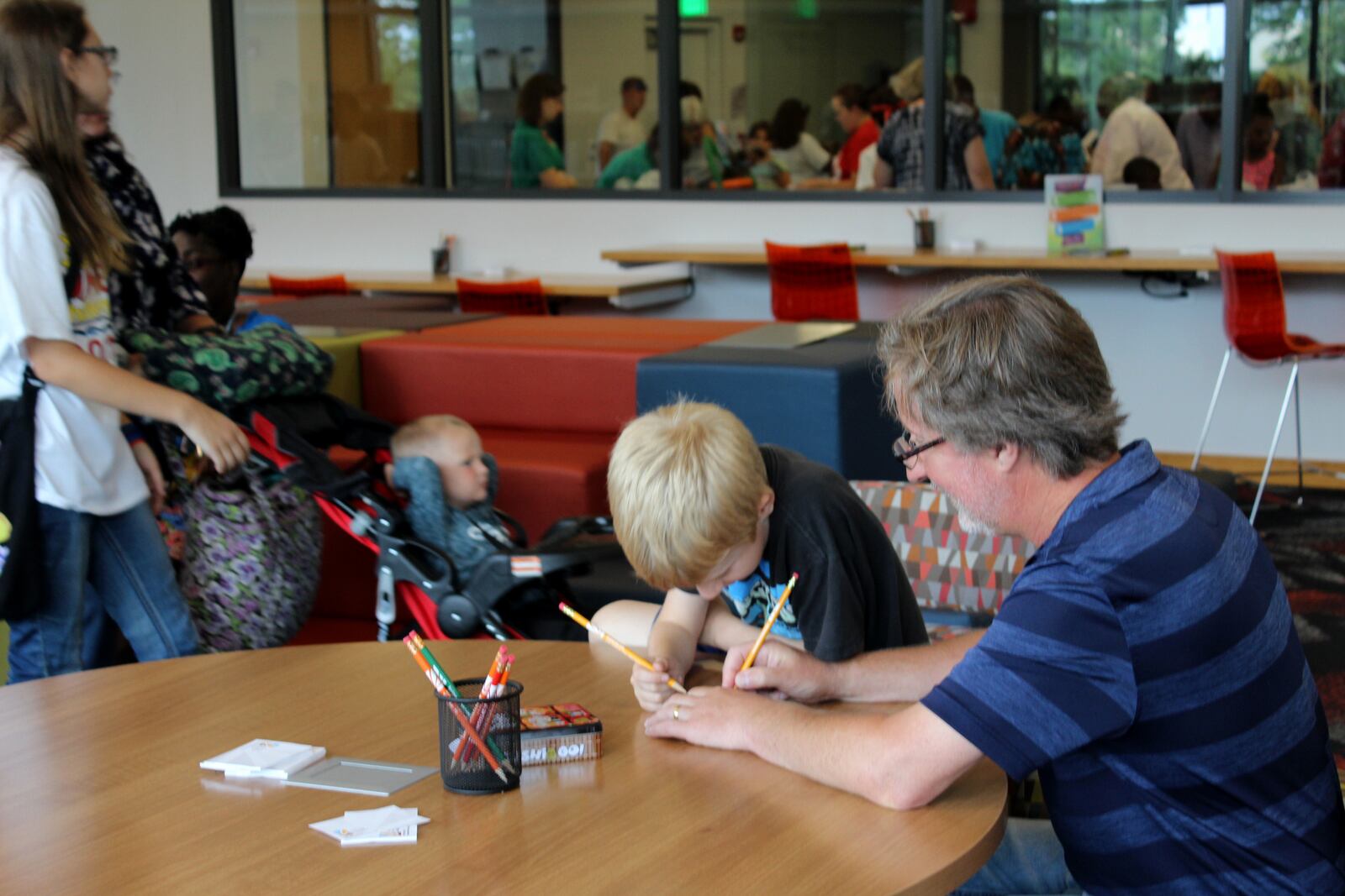 The Dayton Metro Library's grand opening for the main branch was held on Aug. 5, 2017.