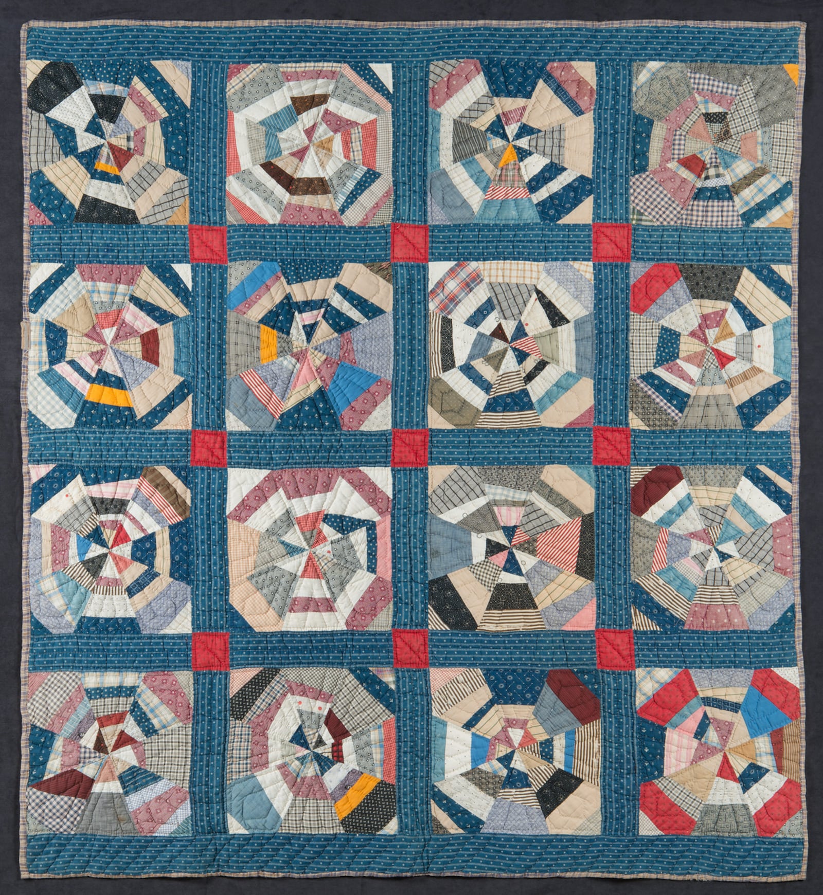 A quilt show will come to the DAI this year.
Artist unidentified (American), Spider Web Quilt, 1920s, Cotton, 73 x 65 in., Collection American Folk Art Museum, New York. Gift of Karen and Werner Gundersheimer, 2018.2.14. Photo by Gavin Ashworth/CONTRIBUTED