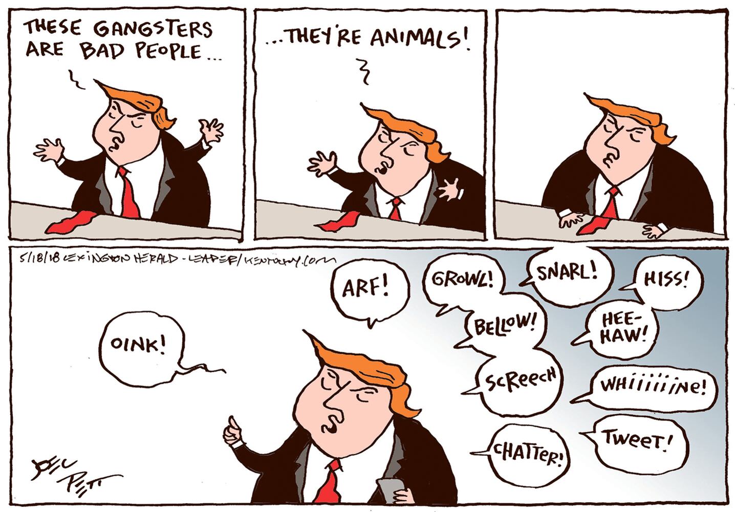 Week in cartoons: Sports betting, swamp draining and more