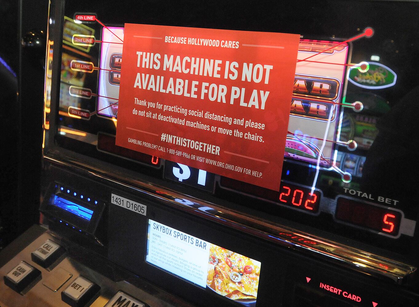 PHOTOS: Dayton Hollywood Racino pandemic reopening