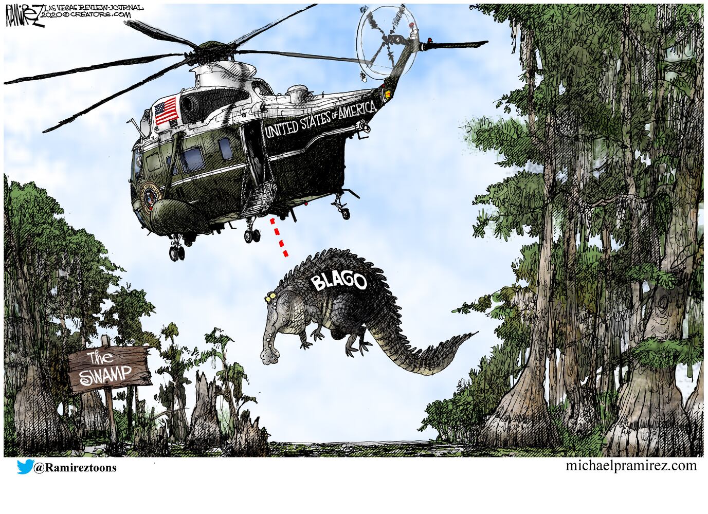 Week in cartoons: Bloomberg, Barr, pardons and more