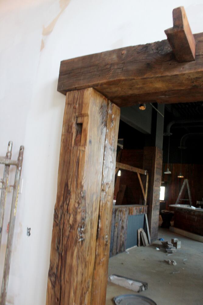 Inside the construction zone at Wandering Griffin
