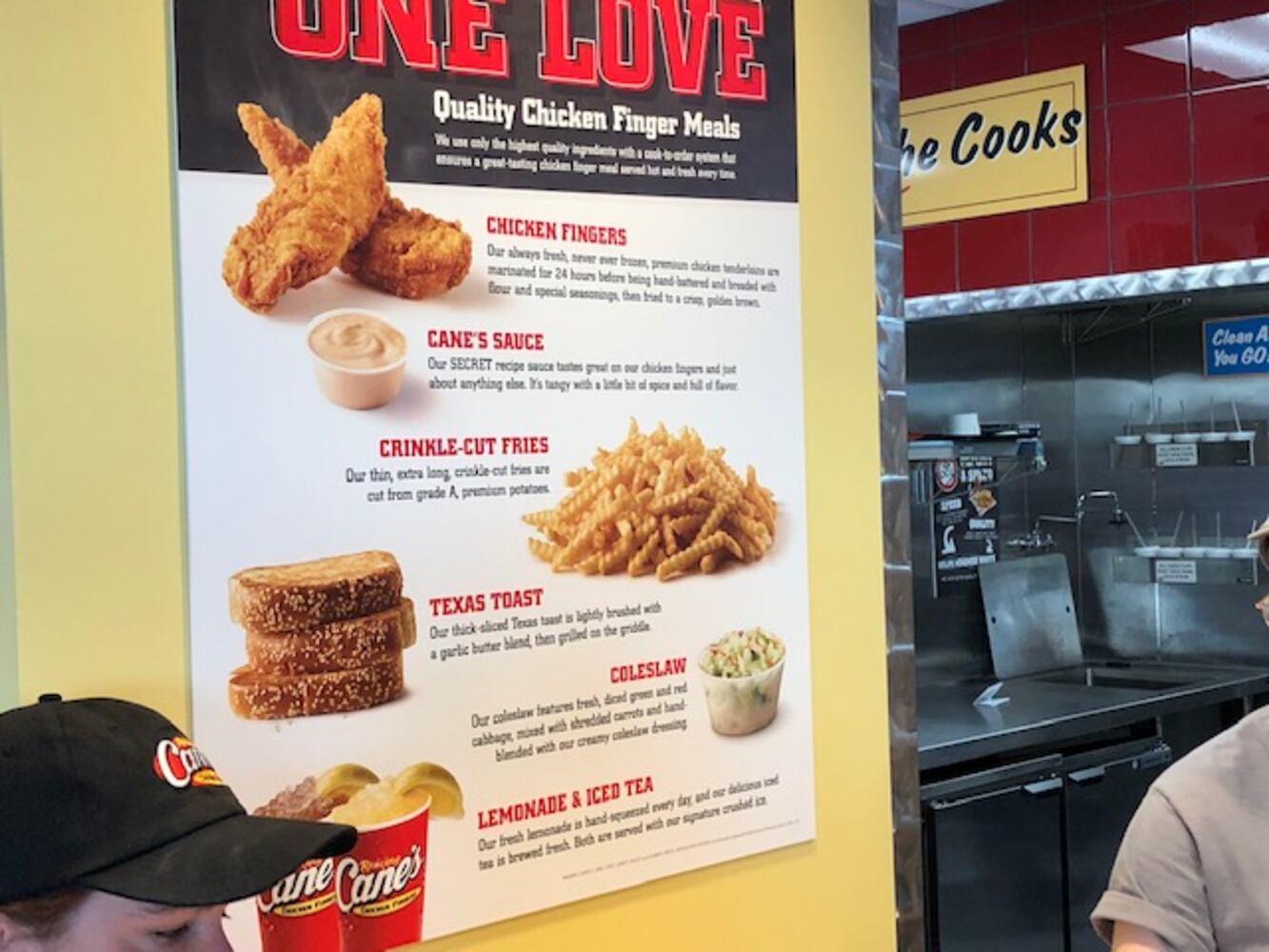 NOW OPEN: Take a look inside the new Raising Cane’s in Beavercreek