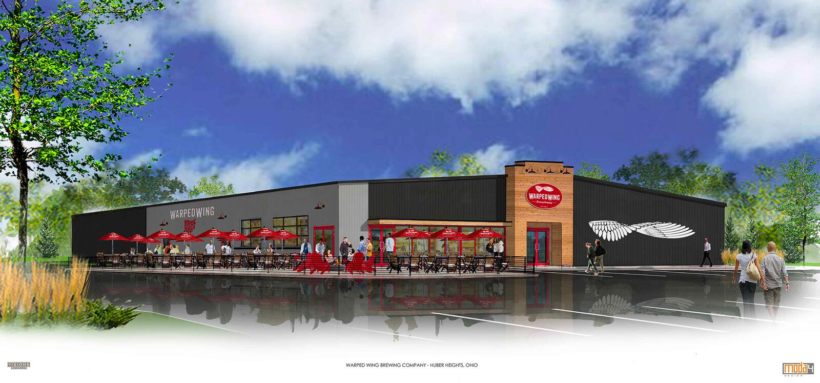Warped Wing Brewing Company is expected to open a new brewery and taproom location in Huber Heights in the spring/summer of 2023 with construction beginning this fall. 