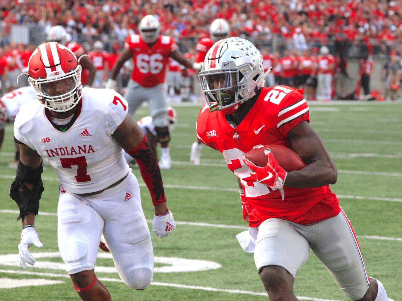 Ohio State Buckeyes: 49 photos for 49 points in victory over Indiana