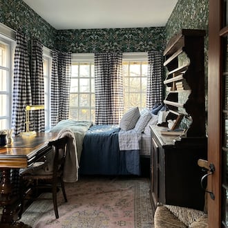 Sarena Kelley has been slowly updating and renovating her home on Oakwood Avenue. This is the renovated office space. CONTRIBUTED