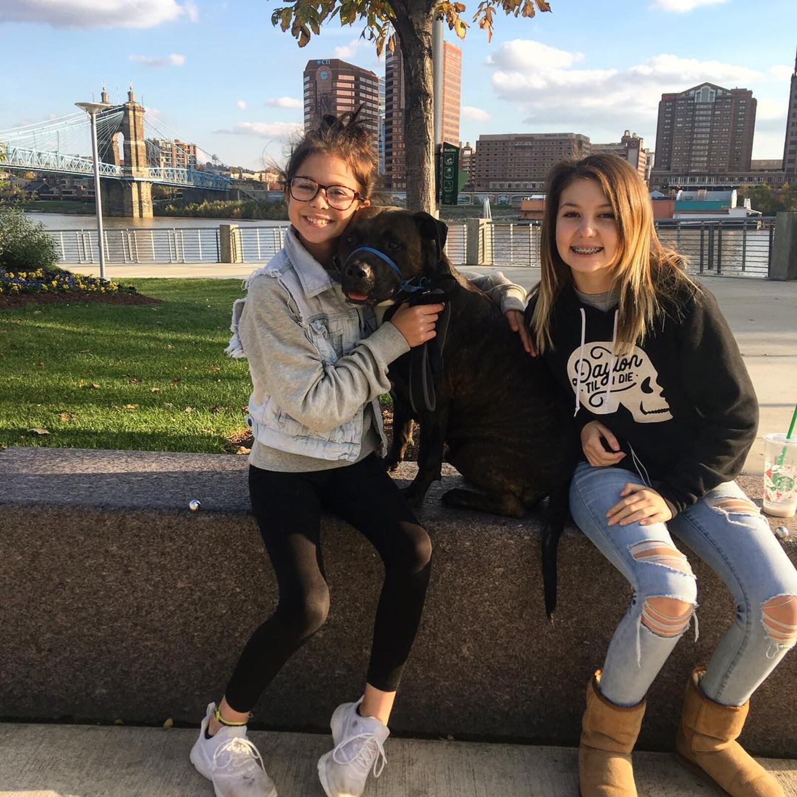 Ali Sowers was driving a  Jeep  near the intersection of  Montgomery County Line and Range Line roads (Diamond Mill Road)  the morning of Monday, Feb. 11 when she lost control on black ice. Her boyfriend, Ben Chapman, was in the passenger seat. Her daughters, 13-year-old Stella Sower and 12-year-old  Skylar Martin, were in the back seat. Stella and Skylar are pictured.