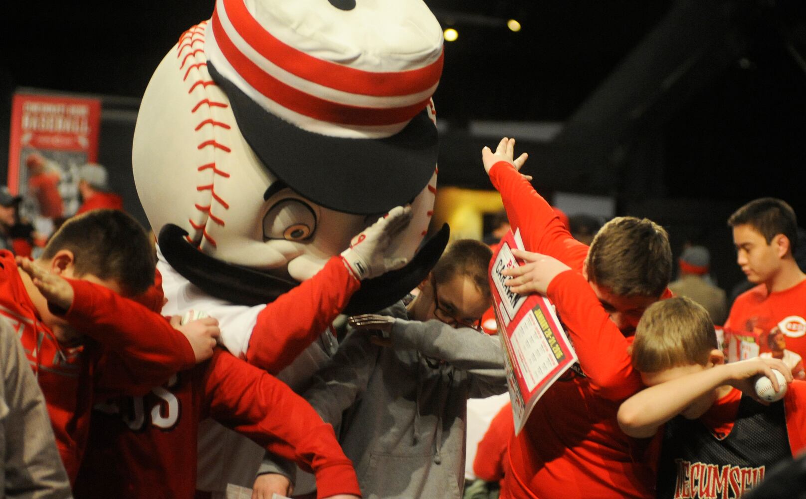 Reds selling a new era at caravan stops