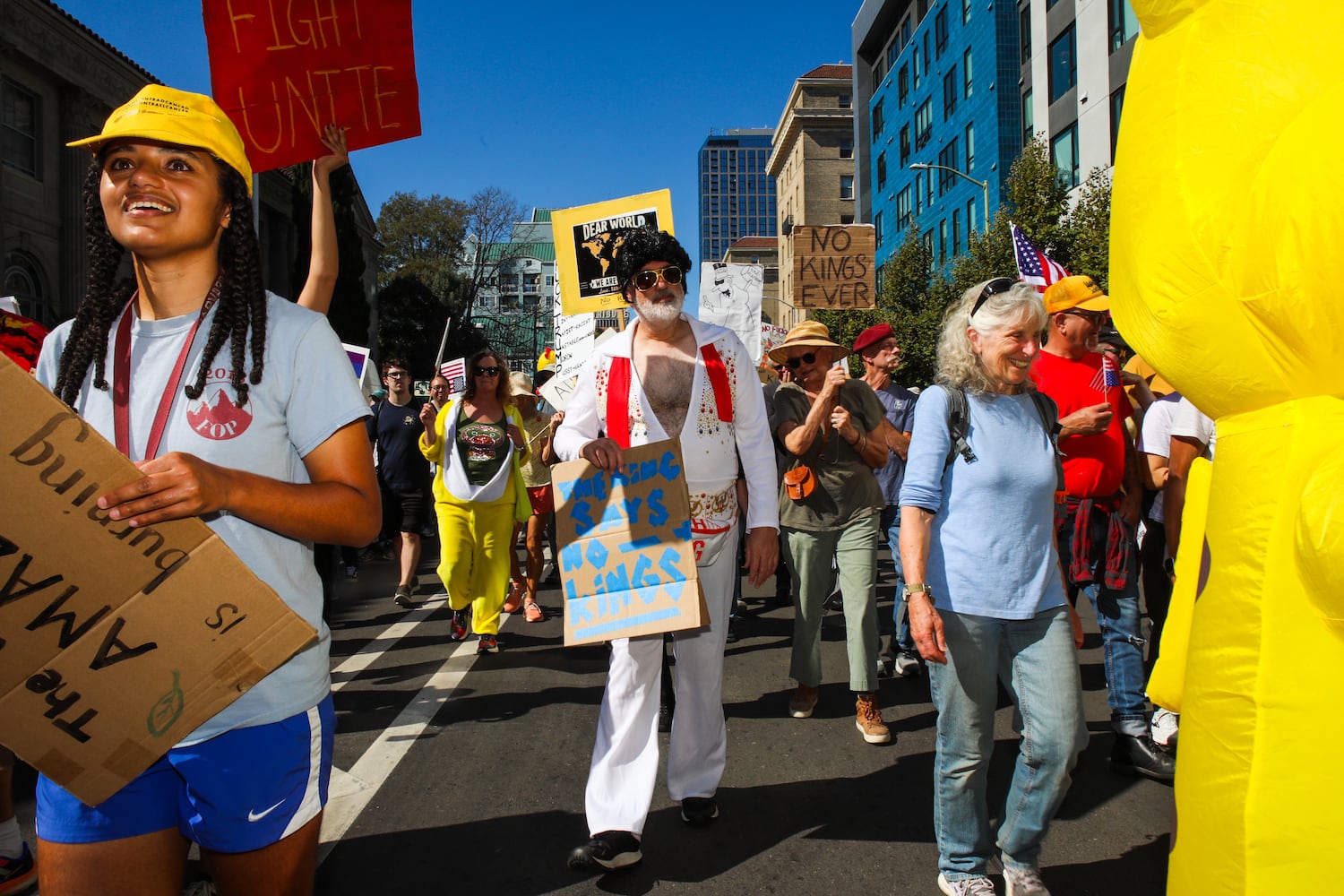 US Protests California