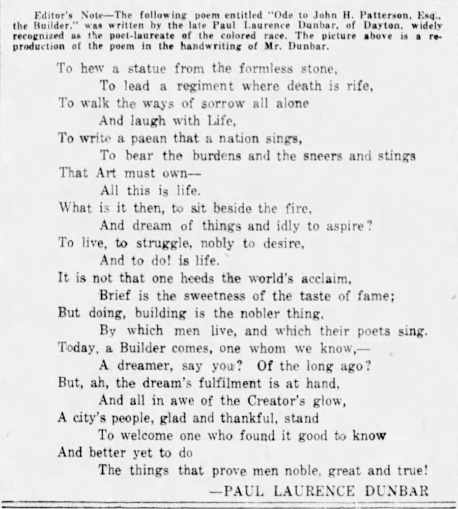 John H. Patterson pages