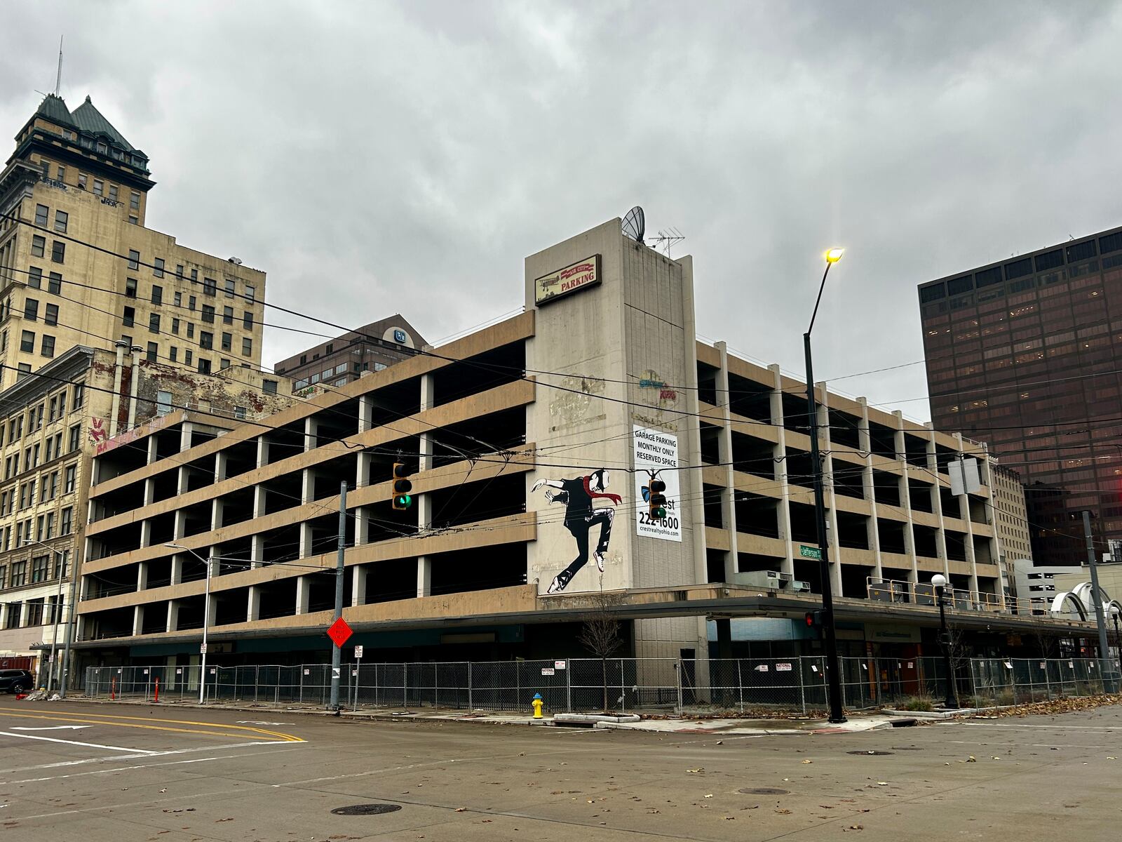 The Air City Garage in downtown Dayton is set for rehabilitation. Wednesday, December 10, 2025.
