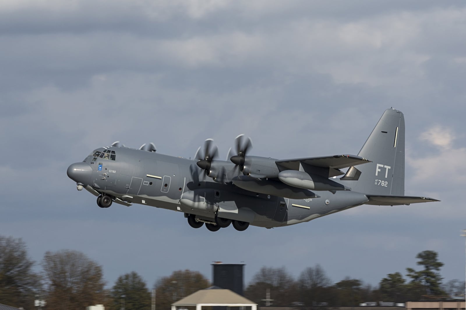 Lockheed Martin builds the C-130J Super Hercules aircraft at its plant in Cobb County. The U.S. government has placed an order to buy 78 of the planes over the next several years. Photo: Lockheed Martin