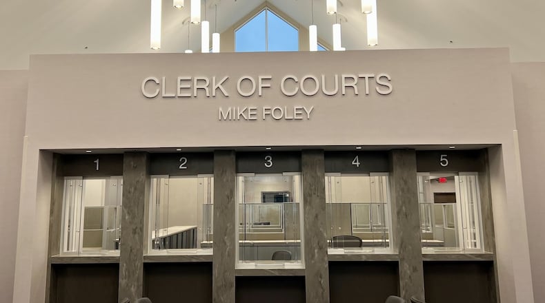 A look inside the Montgomery County Municipal Court - Western Division at 875 E. Main St. in Trotwood. AIMEE HANCOCK / STAFF