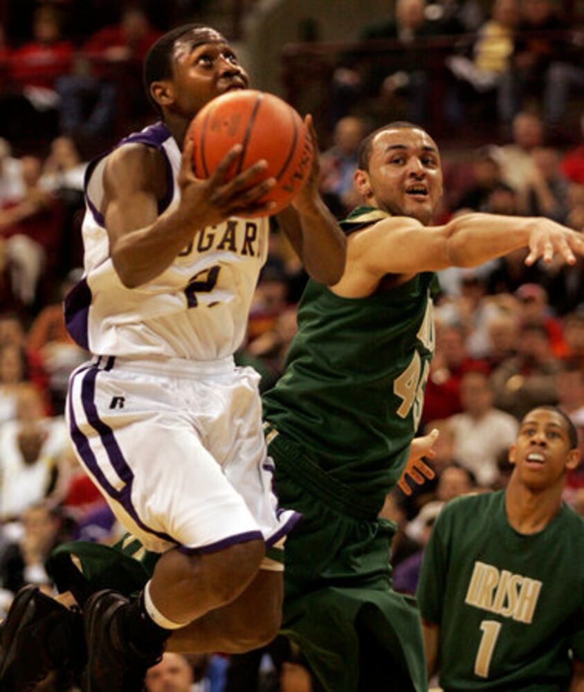Basketball star Juwan Staten