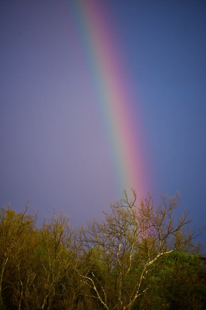 PHOTOS: Double rainbow touches Miami Valley