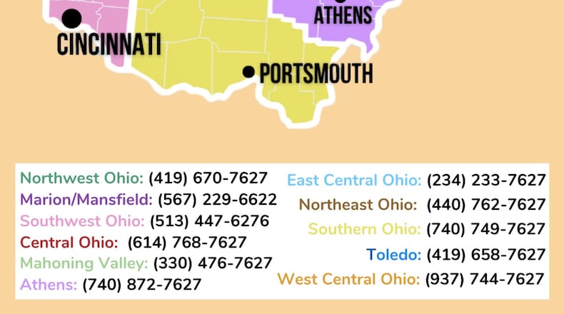 The SOAR Imitative offers a text alert system about deadly batches of drugs to 11 different regions in Ohio. To sign up for alerts for the Dayton area, people can text "SOAR" to (937) 744-7627.  CONTRIBUTED