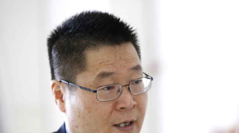 Jeff Liu, president, Fuyao Glass America. TY GREENLEES / STAFF