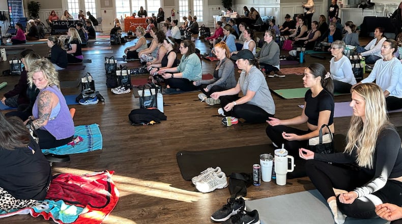 The Beauty Boost in Dayton enters its fourth year. A local fitness sampler is shown here. CONTRIBUTED