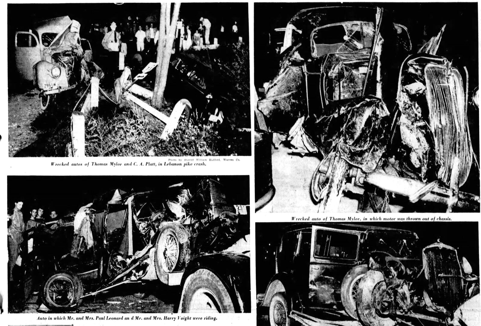 Sept. 3, 1938: 10 dead, 5 hurt in 2 auto crashes. DAYTON DAILY NEWS ARCHIVES
