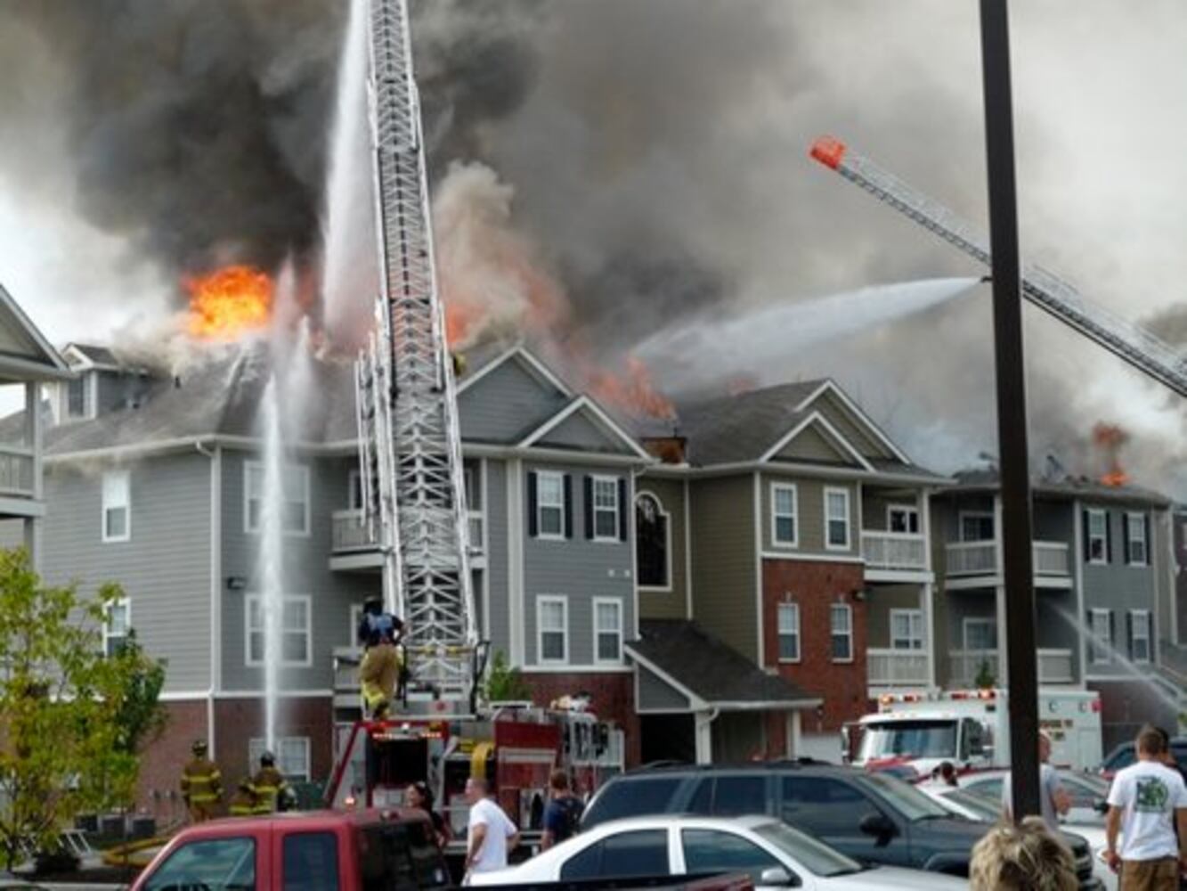 Beavercreek apartment fire