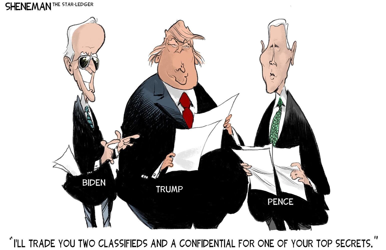 WEEK IN CARTOONS: Classified documents, mass shootings and more
