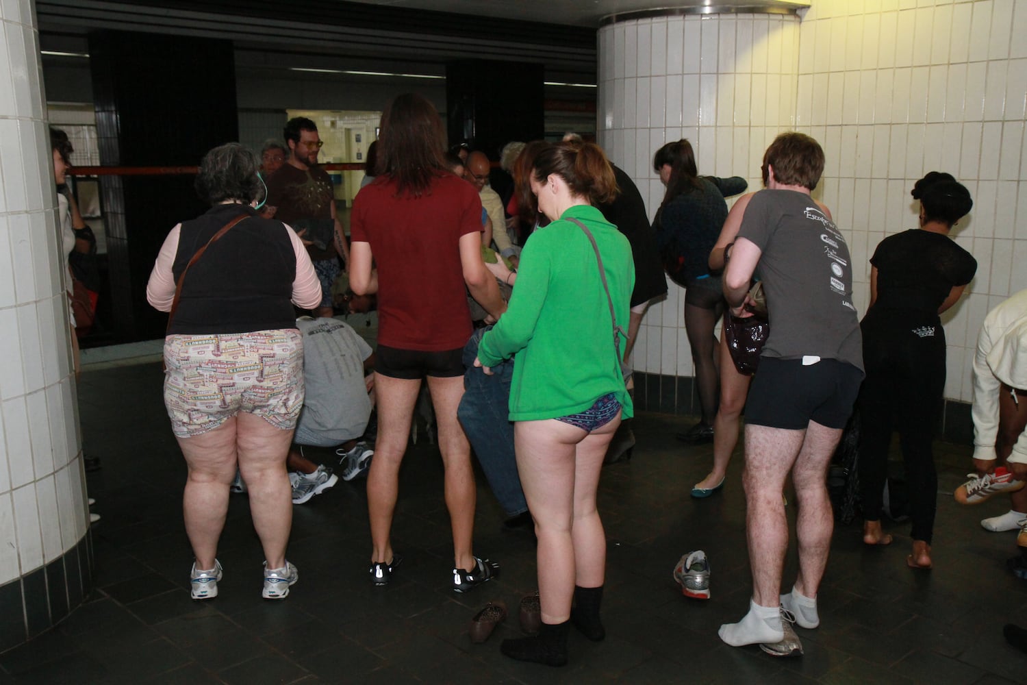 No Pants Subway Ride Atlanta 2013